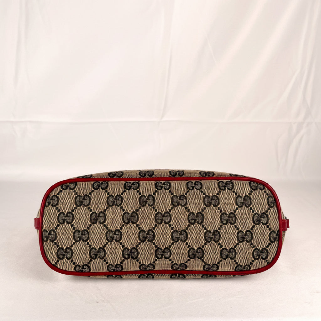 Gucci GG Canvas Boat shoulder bag