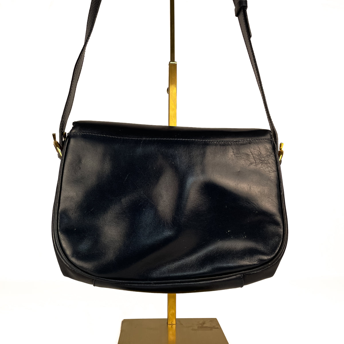 Vintage Celine Navy Crossbody Bag