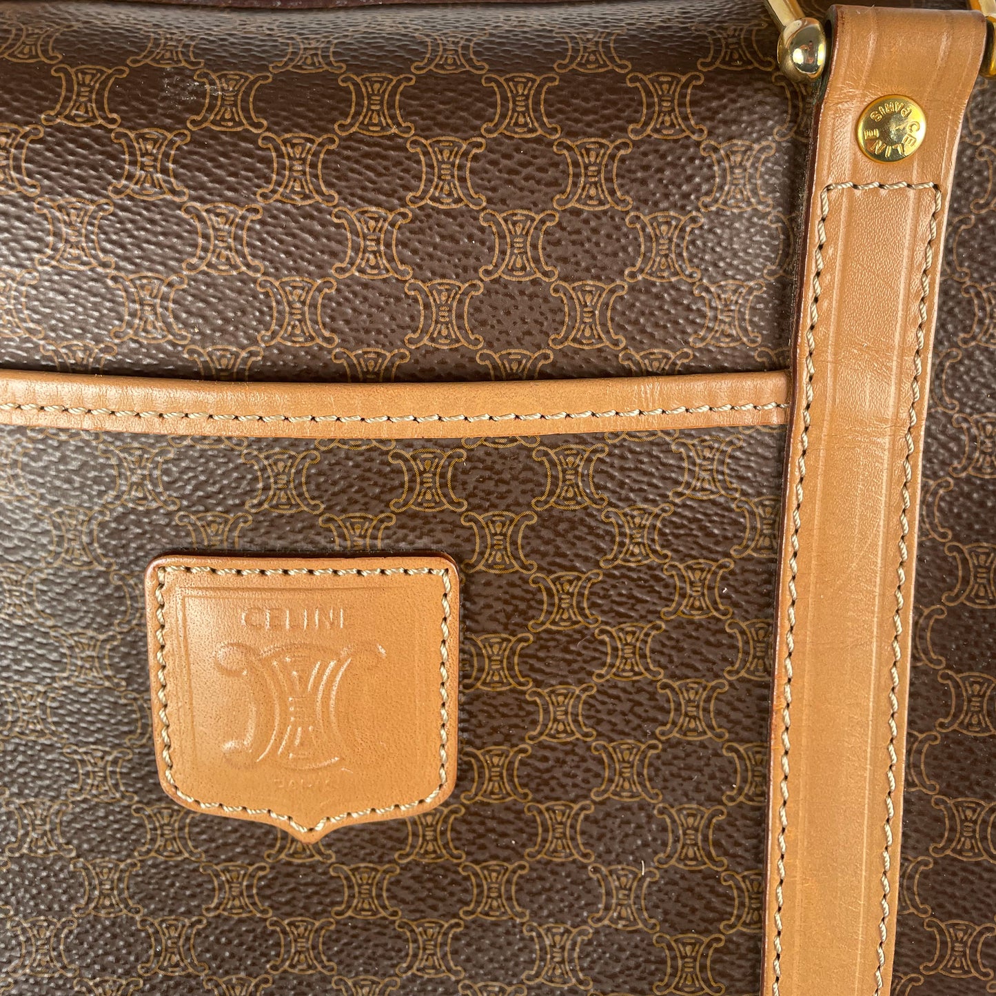 Celine Macadam Boston Bag