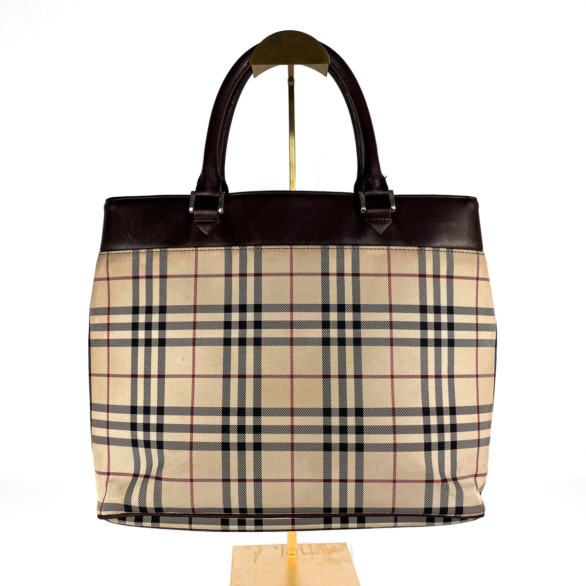 Burberry Nova Check Tote Bag