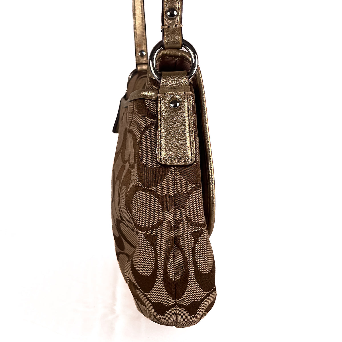 Coach Signature Soho flap crossbody or shoulder bag