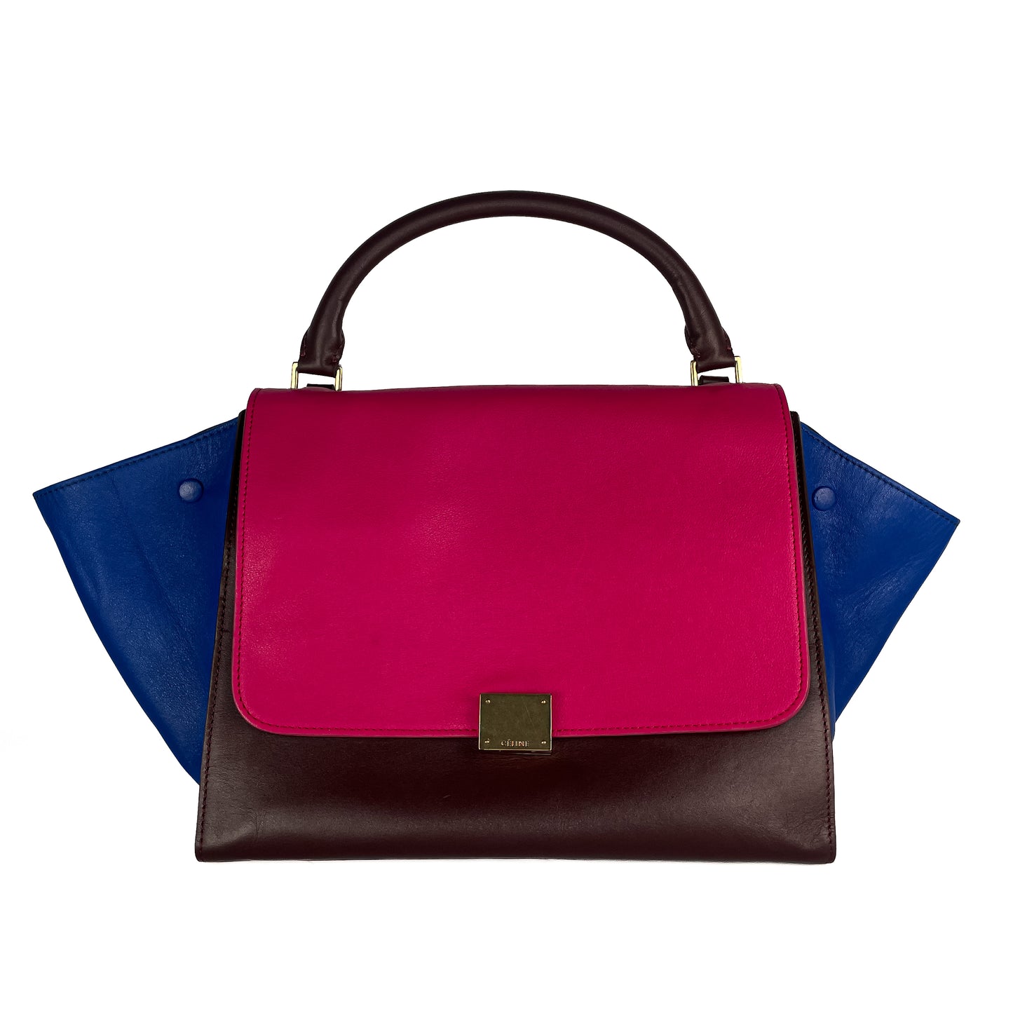 Celine Trapeze Tricolor handbag