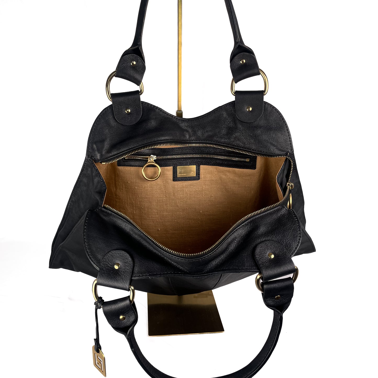 Fendi Diablo Trapezo Hobo Bag