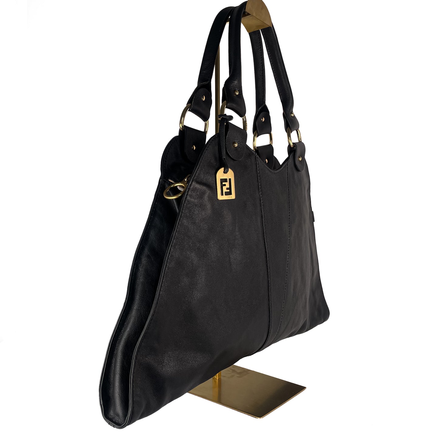 Fendi Diablo Trapezo Hobo Bag