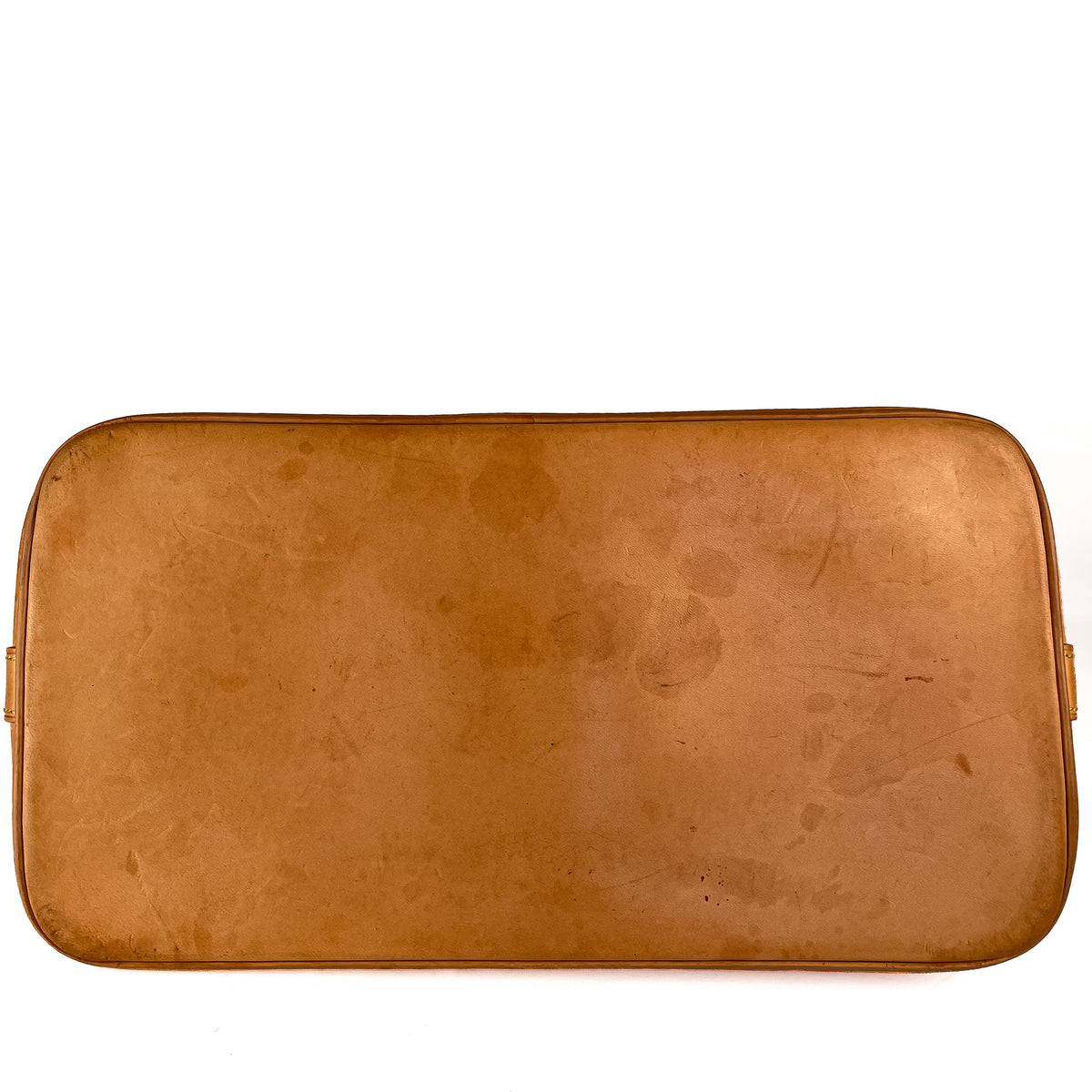 Base of Louis Vuitton Alma PM handbag